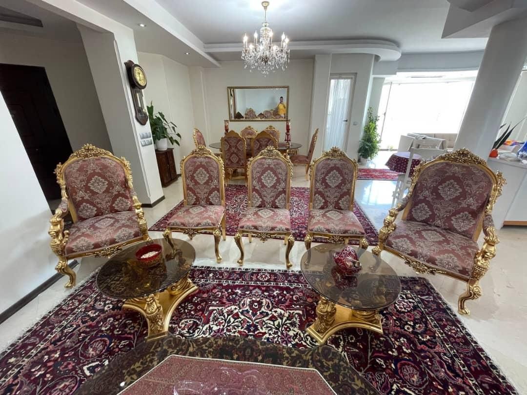 میل استیل کلاسیک روکش طلا|مبلمان خانگی و میز عسلی|تهران, شیان|دیوار