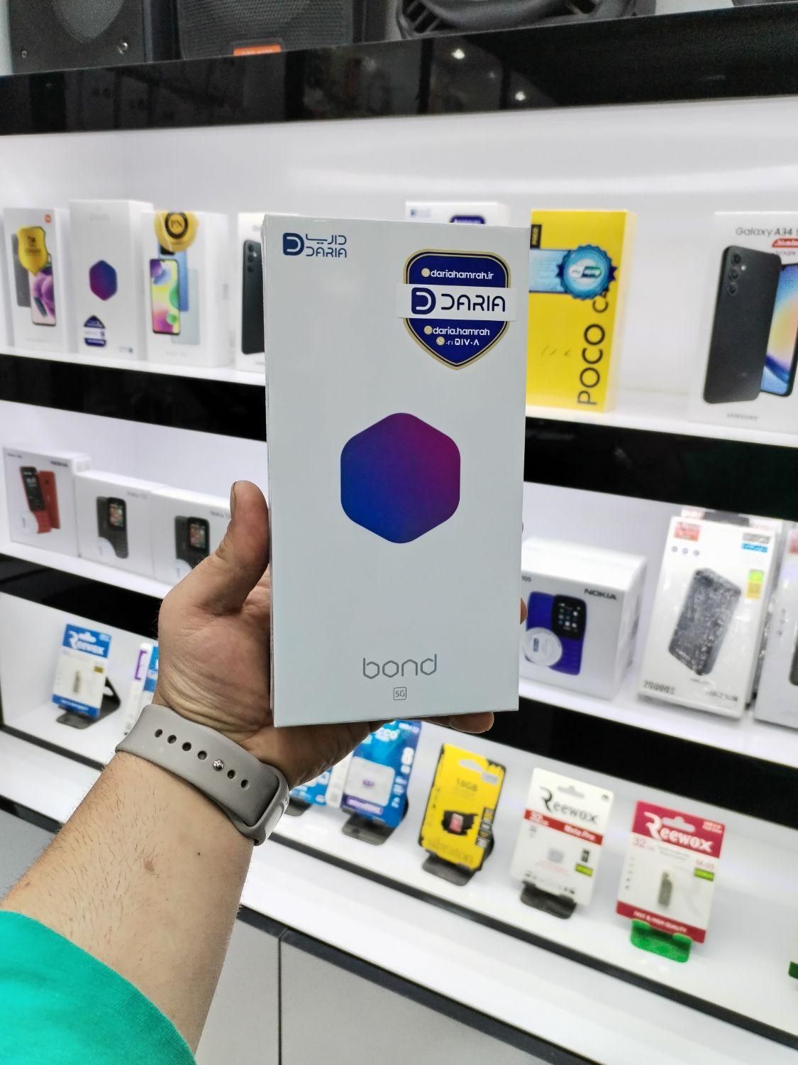 فروش daria bond 5G داریا باند ۸حافظه ۲۵۶به صورت..|موبایل|اصفهان, ارزنان|دیوار