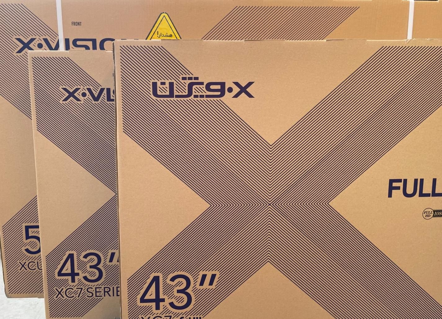 تلویزیون ال ای دی ایکس‌ ویژن ۴۳ اینچ مدل 43XC775|تلویزیون و پروژکتور|تهران, امانیه|دیوار