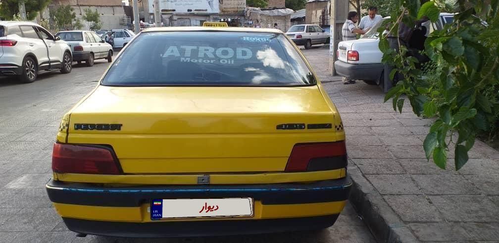 پژو تاکسی405 GLX - دوگانه سوز CNG، مدل ۱۳۸۶|خودرو سواری و وانت|شیراز, زند|دیوار
