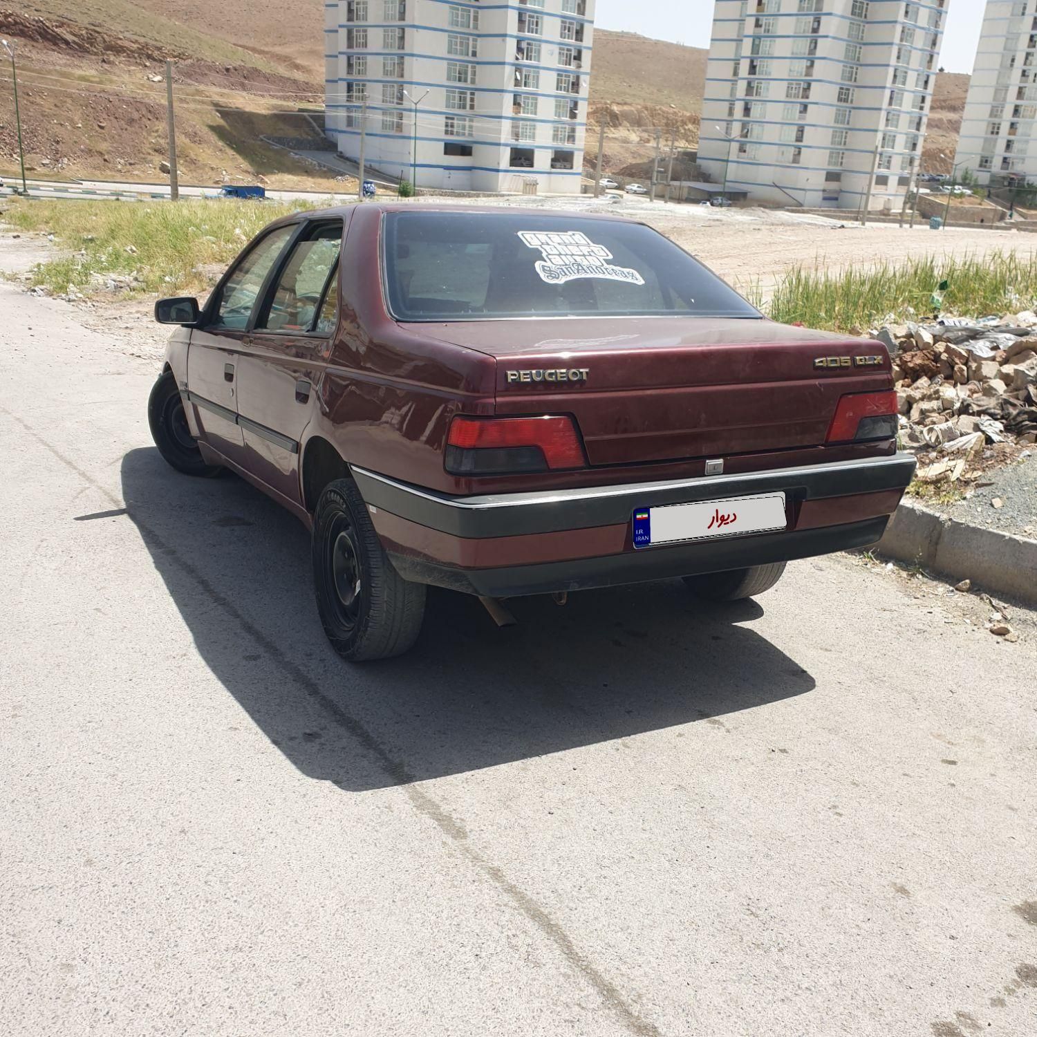 پژو 405 مدل 81 موتور تعویض 1402 در نمایندگی تهران|خودرو سواری و وانت|کرمانشاه, |دیوار