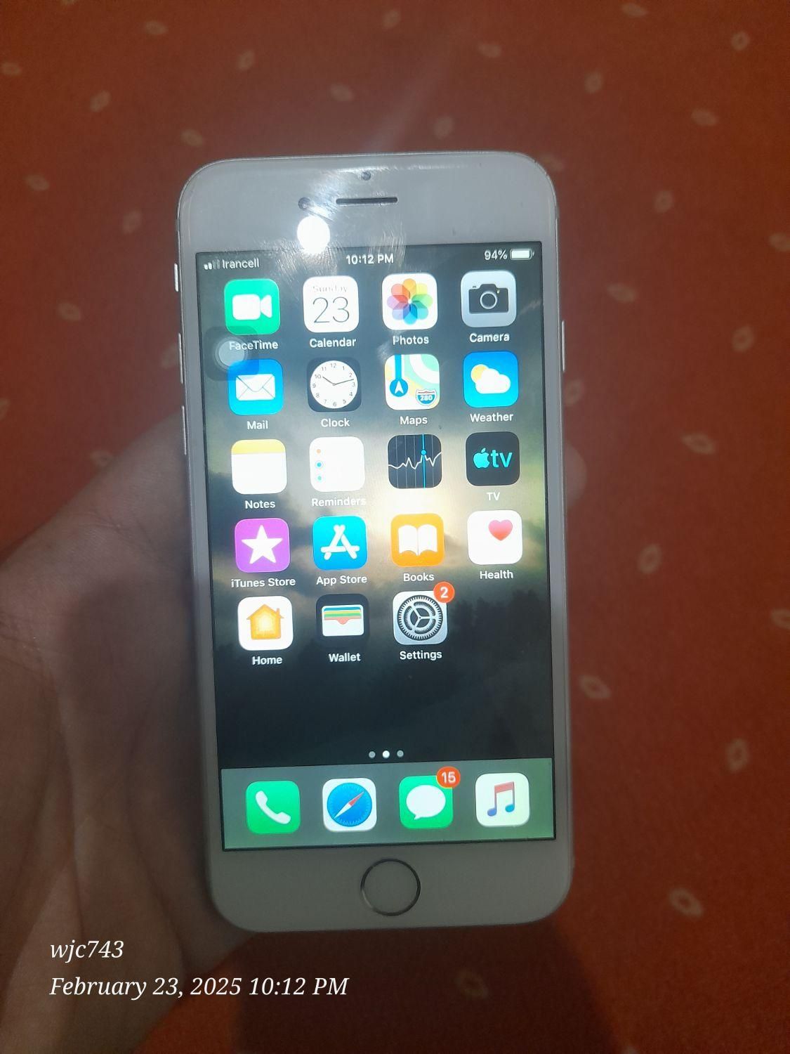 اپل iPhone 6 با حافظهٔ ۶۴ گیگابایت|موبایل|تهران, اسکندری|دیوار