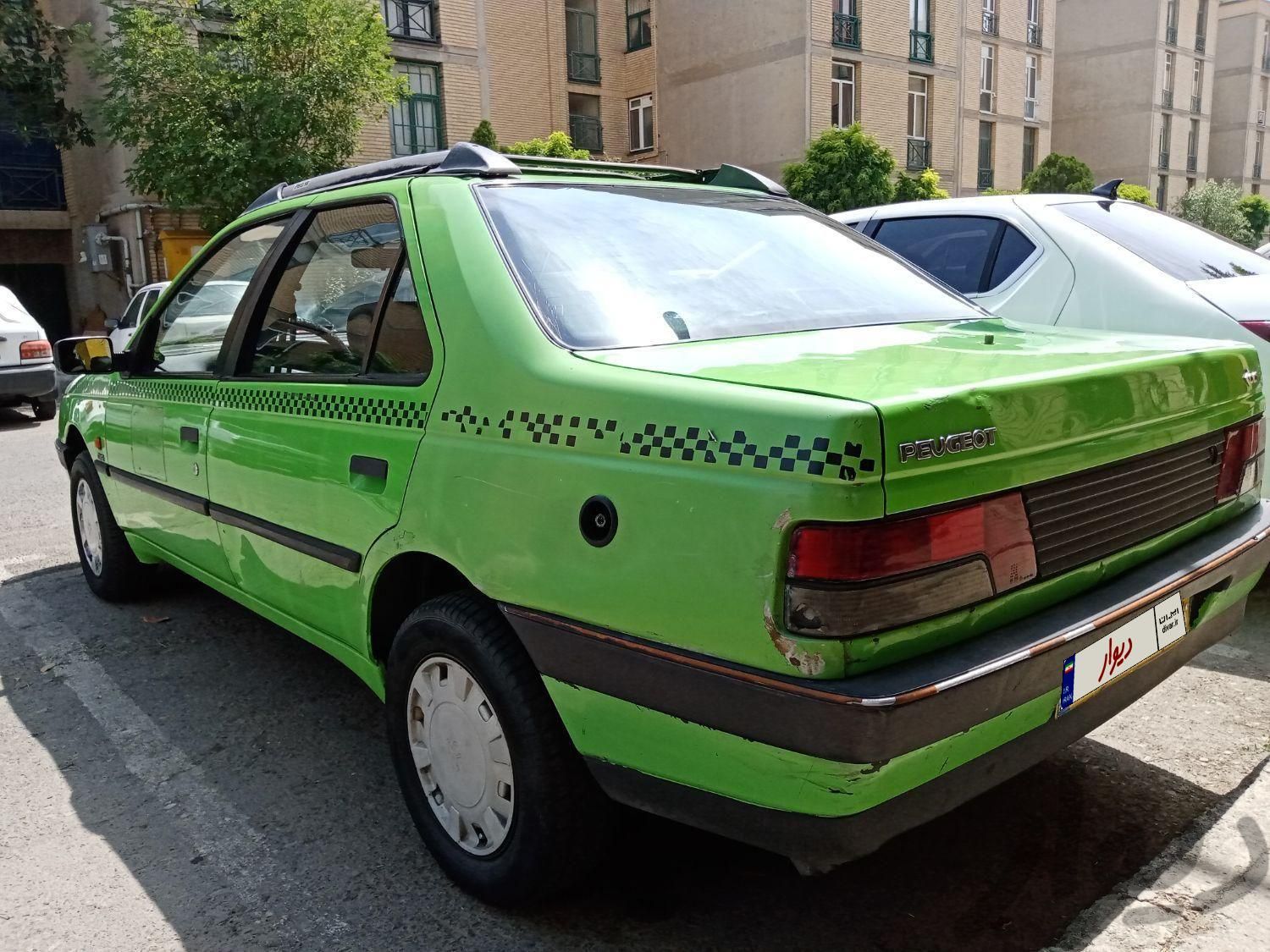 تاکسی پژو روا مدل 1387