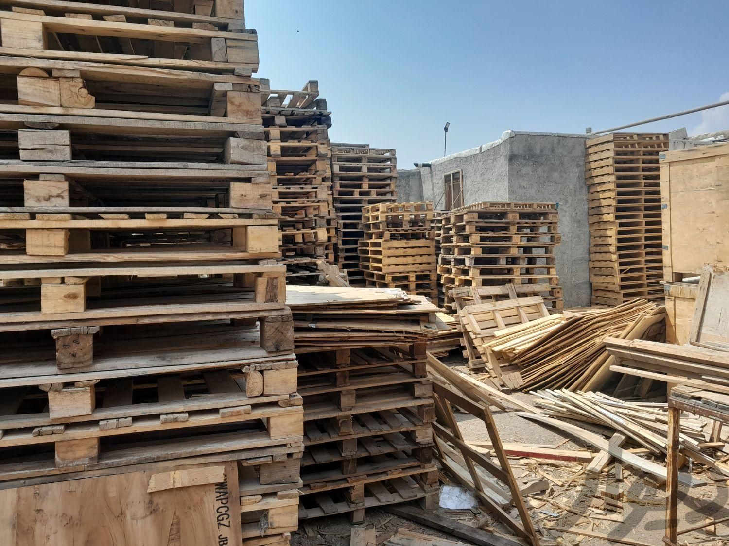فروش پالت چوبی|عمده‌فروشی|نجف‌آباد, |دیوار