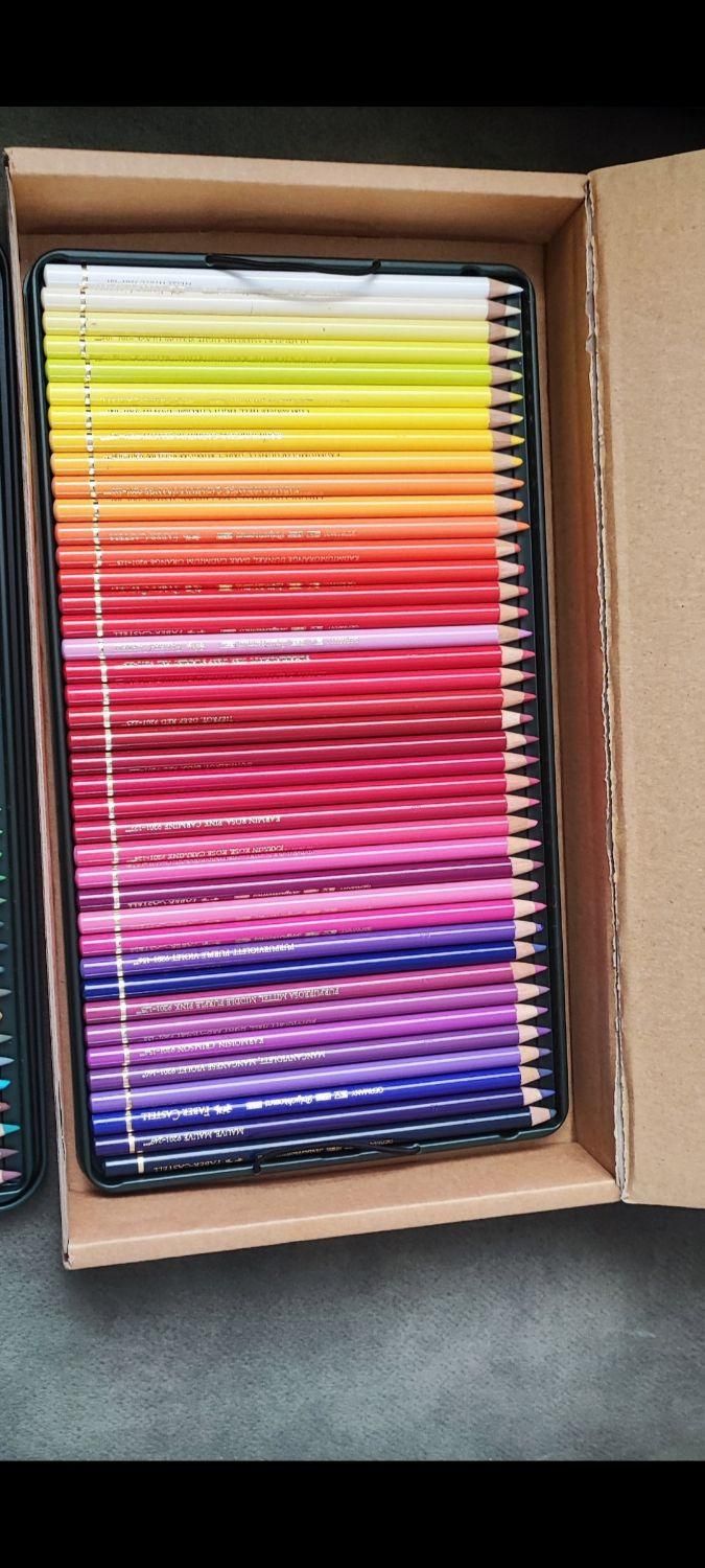 مداد رنگی 120 رنگ فابر کاستل مدل polychromos|لوازم التحریر|تهران, جنت‌آباد جنوبی|دیوار