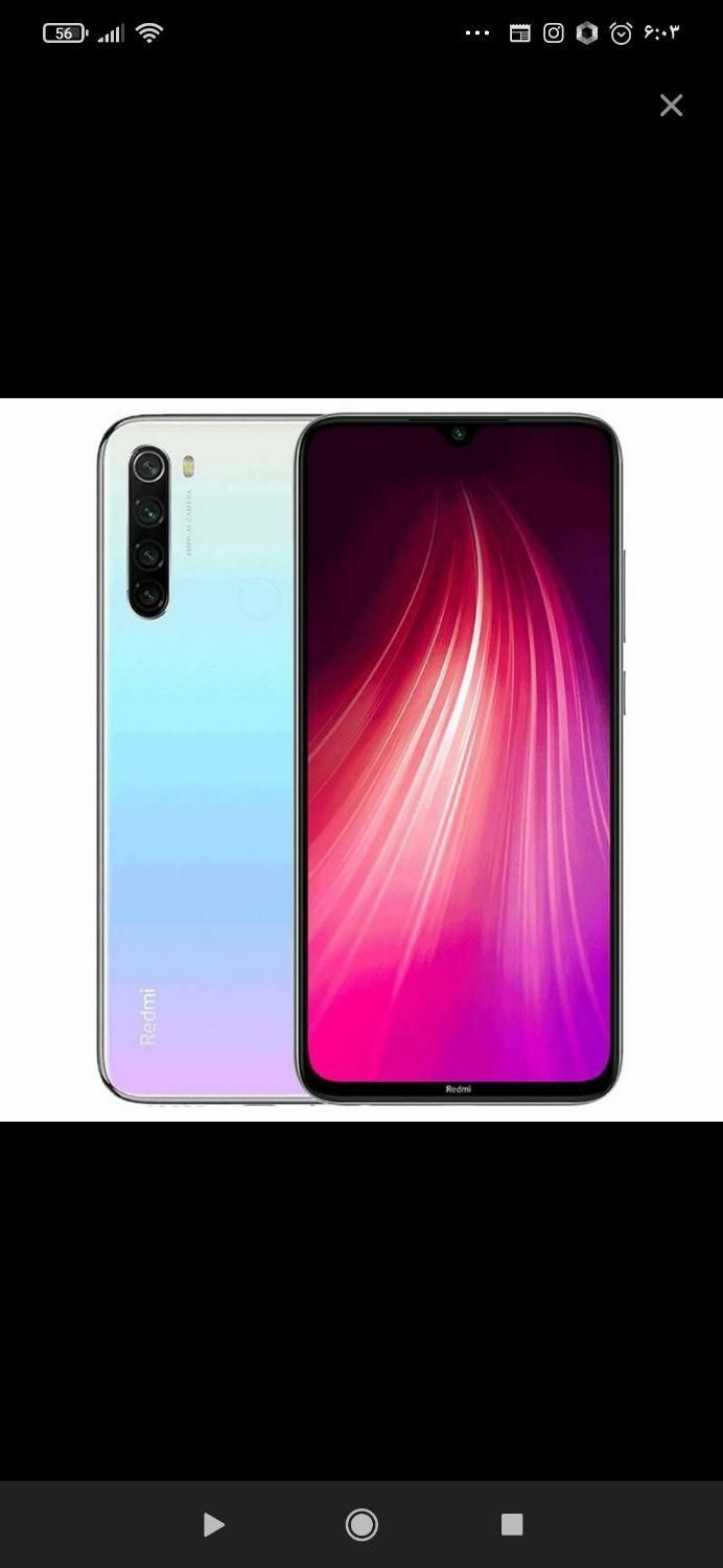 شیائومی Redmi Note 8T با حافظهٔ ۱۲۸ گیگابایت|موبایل|اصفهان, ناژوان|دیوار