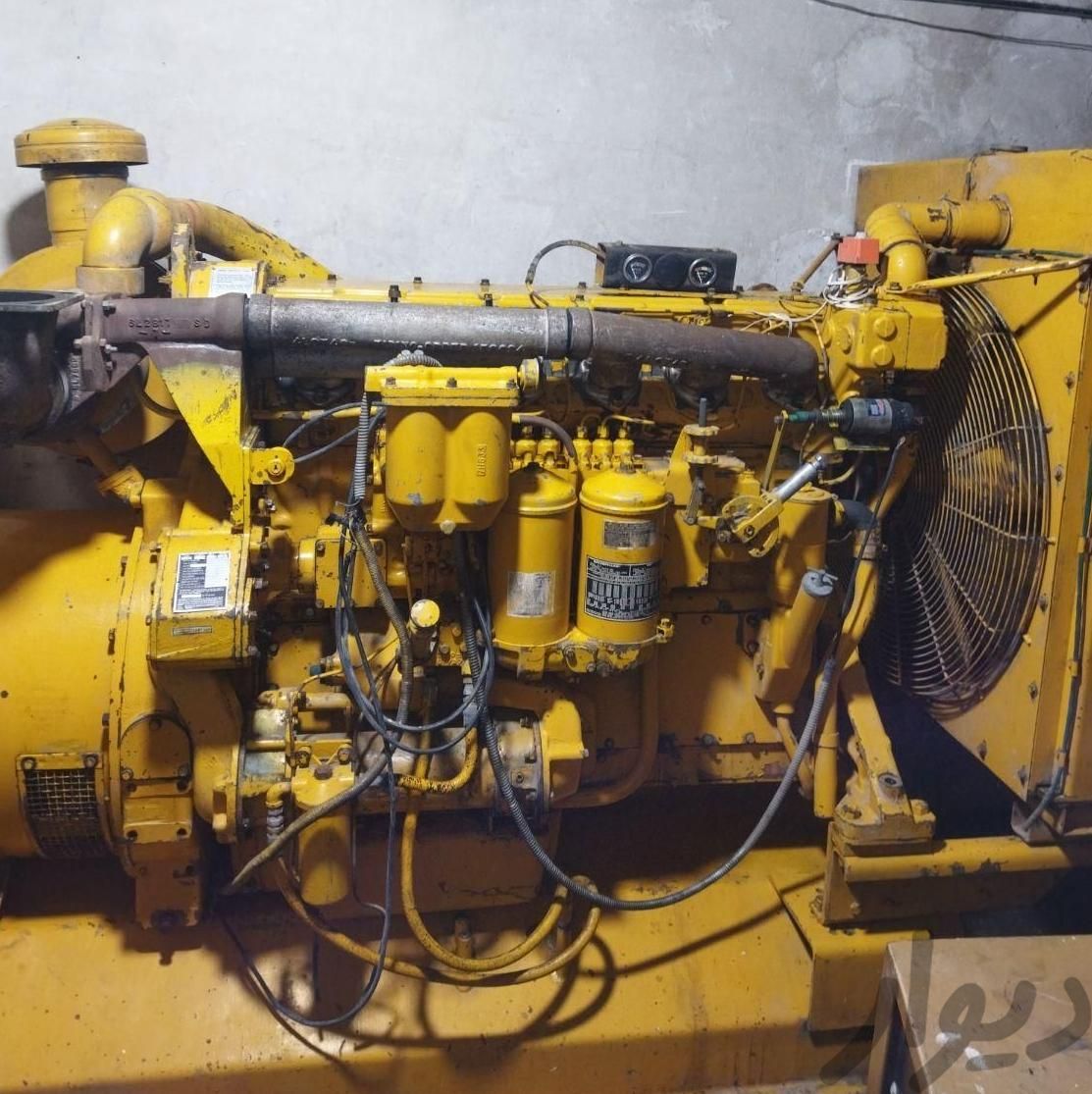 موتور ژنراتور۱۸۶کاوا کاترپیلار دیزل ژنراتور برق|ماشین‌آلات صنعتی|تهران, شیوا|دیوار