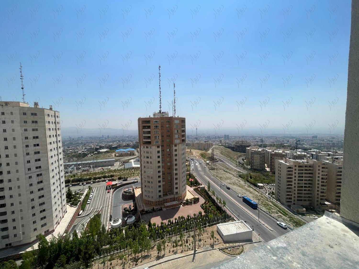سعادت آباد بام تهران ۱۱۵ متر ویو ابدی|اجارهٔ آپارتمان|تهران, کوی فراز|دیوار