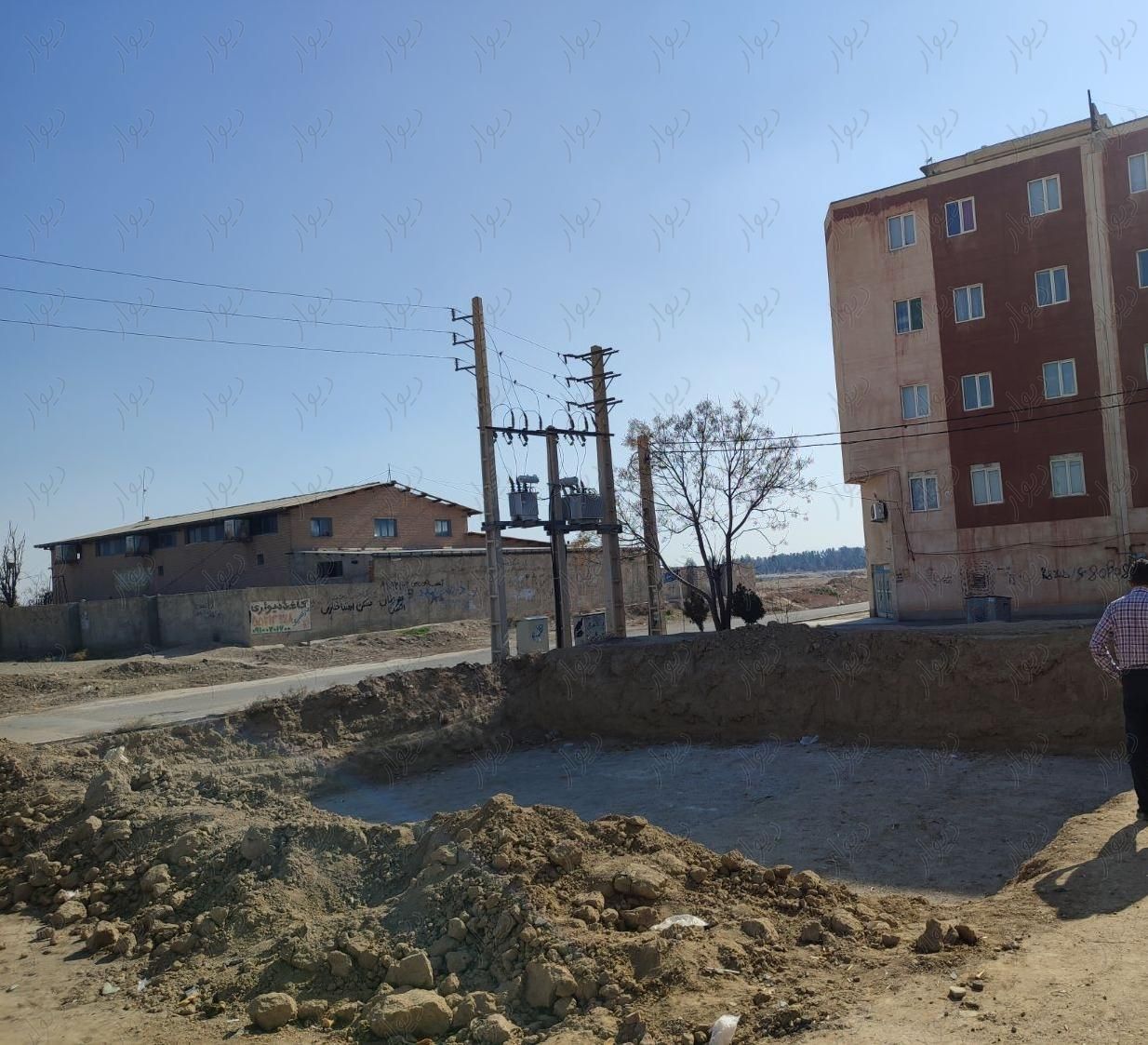 زمین ۲۵۰ متری با جواز ساخت|فروش زمین و کلنگی|تهران, حسن‌آباد|دیوار