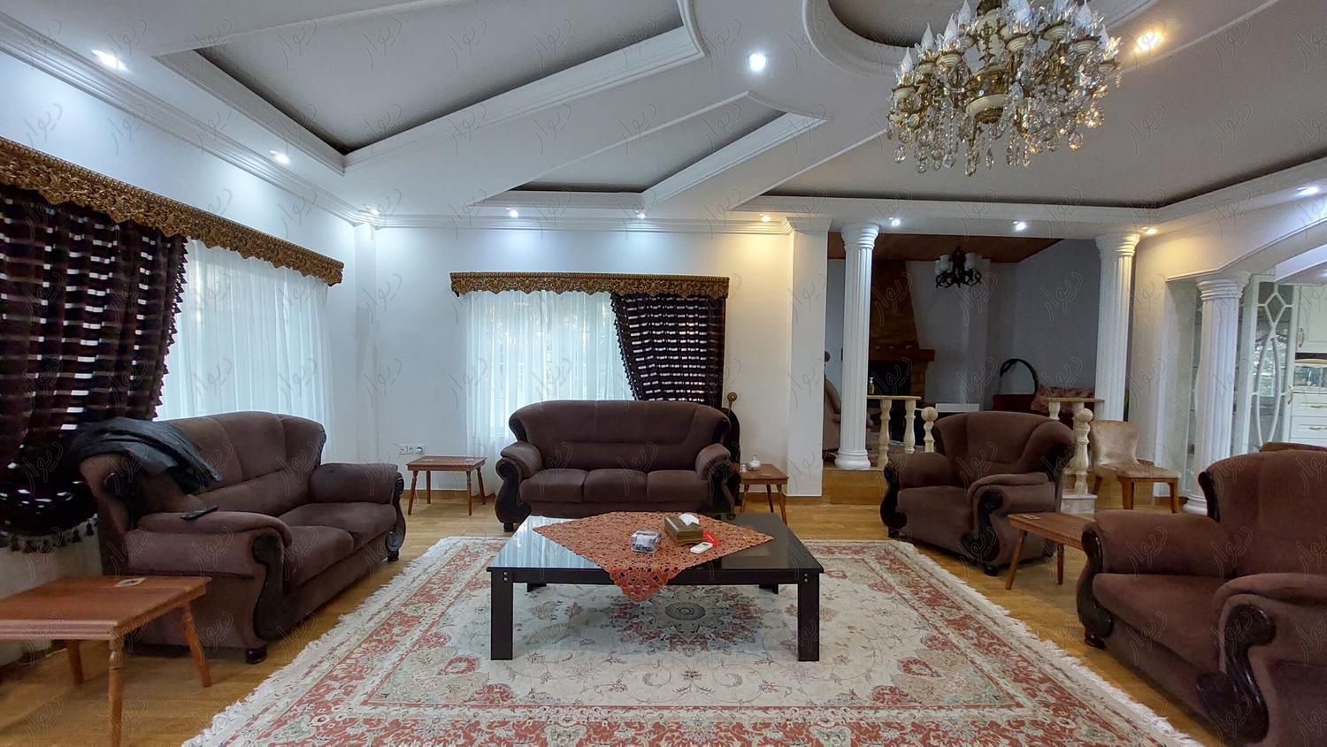 کلارآباد 1000 متری دوبلکس دو کله 4 خواب ویو ابدی.|فروش خانه و ویلا|کلارآباد, |دیوار