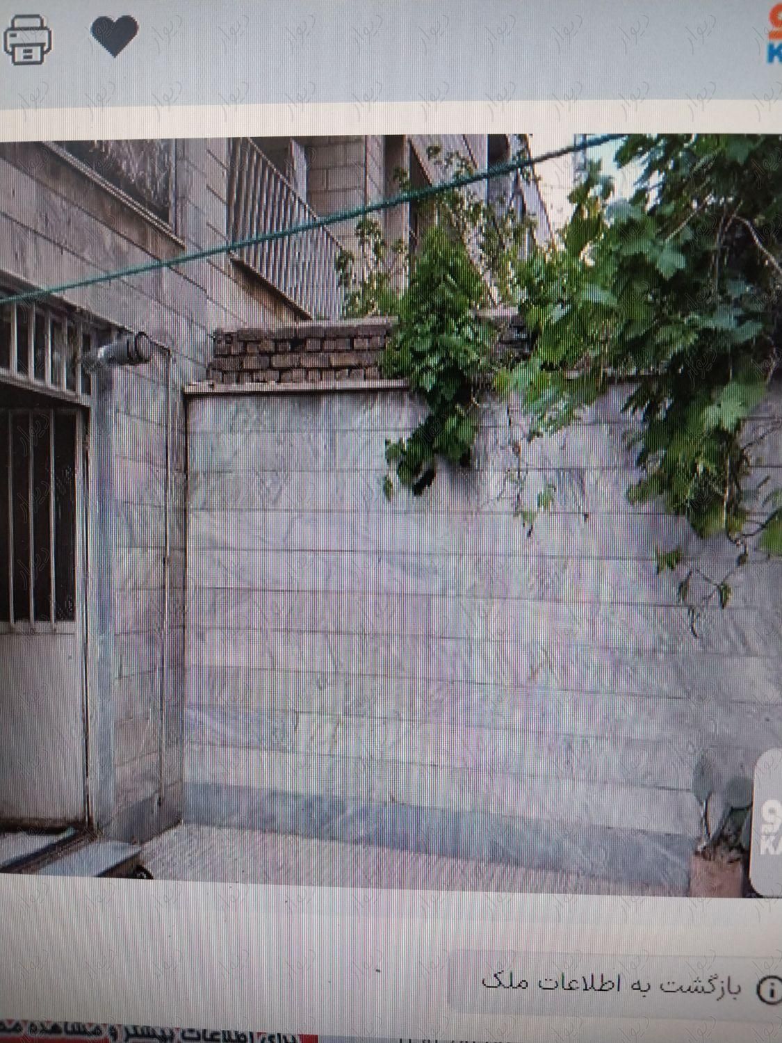 آپارتمان دوخوابه داره ۶۰ متر حیاط اختصاصی|اجارهٔ آپارتمان|تهران, جنت‌آباد شمالی|دیوار