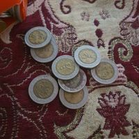 مقداری سکه قدیمی جمهوری اسلامی|سکه، تمبر و اسکناس|شوش, |دیوار