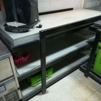 میز طبقه ی(آهن،استیل،mdf) کار فروش کانتر حراست|مبلمان اداری|تهران, جنت‌آباد شمالی|دیوار