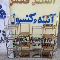 استند قفسه فلزی ویترین کنار سالنی مکعبی|صنایع دستی و سایر لوازم تزئینی|تهران, حسن‌آباد باقرفر|دیوار