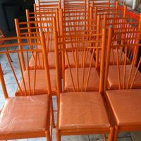 صندلی غذاخوری فلزی /چرمی/ استیل /کوره ای|میز و صندلی غذاخوری|مشهد, بهمن|دیوار