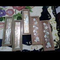 تابلوهای خاتم اصفهان. قلم زنی ورق مس|تابلو، نقاشی و عکس|بومهن, |دیوار