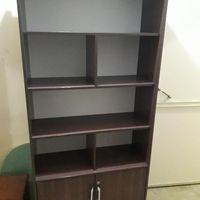 کتابخانه بسیار نو جنس ام دی اف|کتابخانه، شلف، قفسه‌های دیواری|تهران, نواب|دیوار