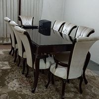 میز ناهار خوری ۸نفره|میز و صندلی غذاخوری|تهران, شهرک آپادانا|دیوار