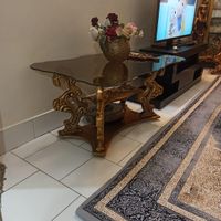 مبلمان 7نفره همراه 3تا میز و3عددکوسن|مبلمان خانگی و میز عسلی|تهران, امام حسین(ع)|دیوار