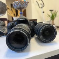 دوربین عکاسی canon 700D لنز فابریک و لنز تله جدا|دوربین عکاسی و فیلم‌برداری|تهران, زعفرانیه|دیوار