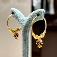 گوشواره هندی طلا|جواهرات|بندرعباس, |دیوار