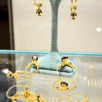 گوشواره هندی طلا|جواهرات|بندرعباس, |دیوار