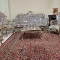 مبل استیل ۷ نفره چوب راش( نو)|مبلمان خانگی و میز عسلی|تهران, دروازه شمیران|دیوار