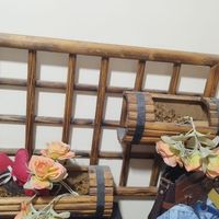 استند چوبی پایه دار و دیواری|صنایع دستی و سایر لوازم تزئینی|تهران, اسفندیاری|دیوار