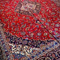 فرش دستباف جفت ۱۲ متری کاشان لاکی دستبافت سینا|فرش|تهران, مولوی|دیوار