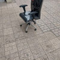 صندلی گردان کرکره دسته چرم اوژن|صندلی و نیمکت|مشهد, سناباد|دیوار