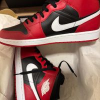کتونی نایکی جردن اوریجینال Air Jordan 1 Mid|کیف، کفش، کمربند|تهران, سعادت‌آباد|دیوار