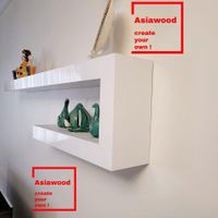 مرجع تخصصی شلف دکور پایه دیواری میز تلویزیون براکت|کتابخانه، شلف، قفسه‌های دیواری|تهران, میدان ولیعصر|دیوار