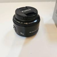 لنز کانن Canon EF 50mm F1.8 II|دوربین عکاسی و فیلم‌برداری|تهران, هروی|دیوار