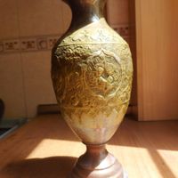 گلدان برنجی قدیمی|صنایع دستی و سایر لوازم تزئینی|تهران, ونک|دیوار