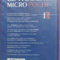 دیکشنری Le robert micro poche|کتاب و مجله آموزشی|تهران, صادقیه|دیوار