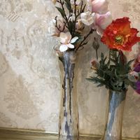 گلدان تزیینی همراه با گل|گل مصنوعی|تهران, پونک|دیوار