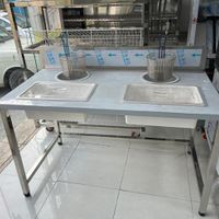 میزکار استیل سینک استیل پرسی ترولی ابچکان دیواری|کافی‌شاپ و رستوران|تهران, شهرک مسلمین|دیوار