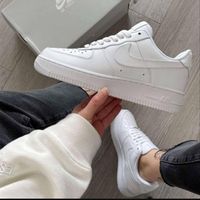 کتونی نایک ایرفورس Nike Air Force سفید مشکی ست|کیف، کفش، کمربند|تهران, تاکسیرانی|دیوار