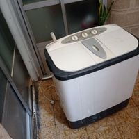 ماشین لباسشویی دوقلو سطلی کاملآ سالم و در حد نو|ماشین لباسشویی و خشک‌کن لباس|تهران, نواب|دیوار