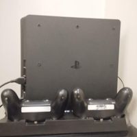 PS4 اسلیم سالم سالم حافظه ۱ ترا با فن و دو دسته|کنسول، بازی ویدئویی و آنلاین|تهران, پیروزی|دیوار