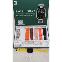 اسمارت واچ(ساعت هوشمند)kw21 ultra2+ایرپاد پرو+۷بند|ساعت|تهران, یافت‌آباد|دیوار