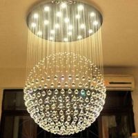 لوستر الماس.کریستالی کره ۵۱۷۹.AC light|لوستر و چراغ آویز|تهران, سنگلج|دیوار