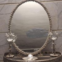 آیینه شمعدان با کنسول|بوفه، ویترین، کنسول|تهران, زنجان|دیوار