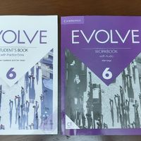 کتاب زبان گلاسه رنگی Evolve 6 & 4|کتاب و مجله آموزشی|تهران, اباذر|دیوار