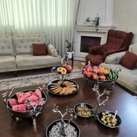 سرویس ست برگی ظروف پذیرایی میوه شیرینی خوری الیاژ|صنایع دستی و سایر لوازم تزئینی|مشهد, ابوذر|دیوار
