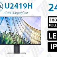 مانیتورفریملس24اینچ‌ ultrasharp دل مدل dell u2419h|قطعات و لوازم جانبی رایانه|تهران, شهرک آزادی|دیوار