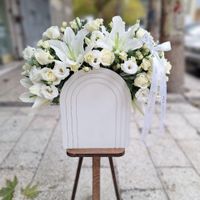 پایه گل ترحیم پایه تبریک تاج گل سبد گل ترحیم تبریک|گل و گیاه طبیعی|مشهد, کوی امیرالمومنین|دیوار