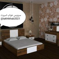 تخت و سرویس خواب اسپرت دو نفره کامل|تخت و سرویس خواب|تهران, شهرک ابوذر|دیوار