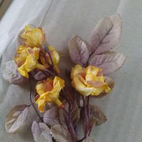 گلهای تزئینی برای کارهای دستی وپذیرش گلدان|گل مصنوعی|تهران, قیام|دیوار