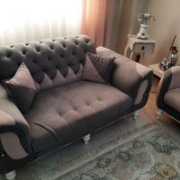مبل۷ نفره چستر + میز ناهارخوری ۴ نفره مناسب جهیزیه|مبلمان خانگی و میز عسلی|تهران, جنت‌آباد شمالی|دیوار